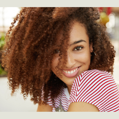 Cabelo Crespo Médio