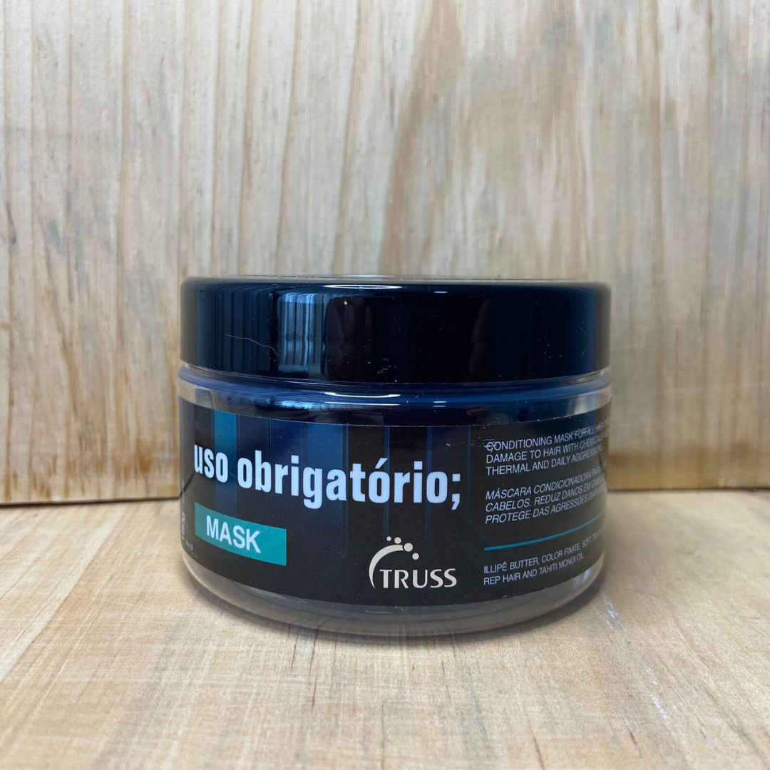 Máscara USO OBRIGATÓRIO; MASK TRUSS PROFESSIONAL 180g