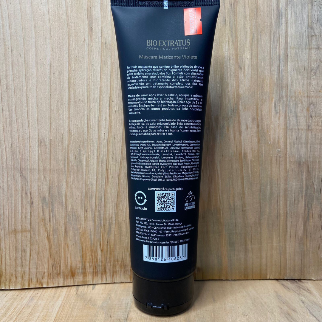 Máscara SPÉCIALISTE MATIZANTE VIOLETA BIO EXTRATUS 250g