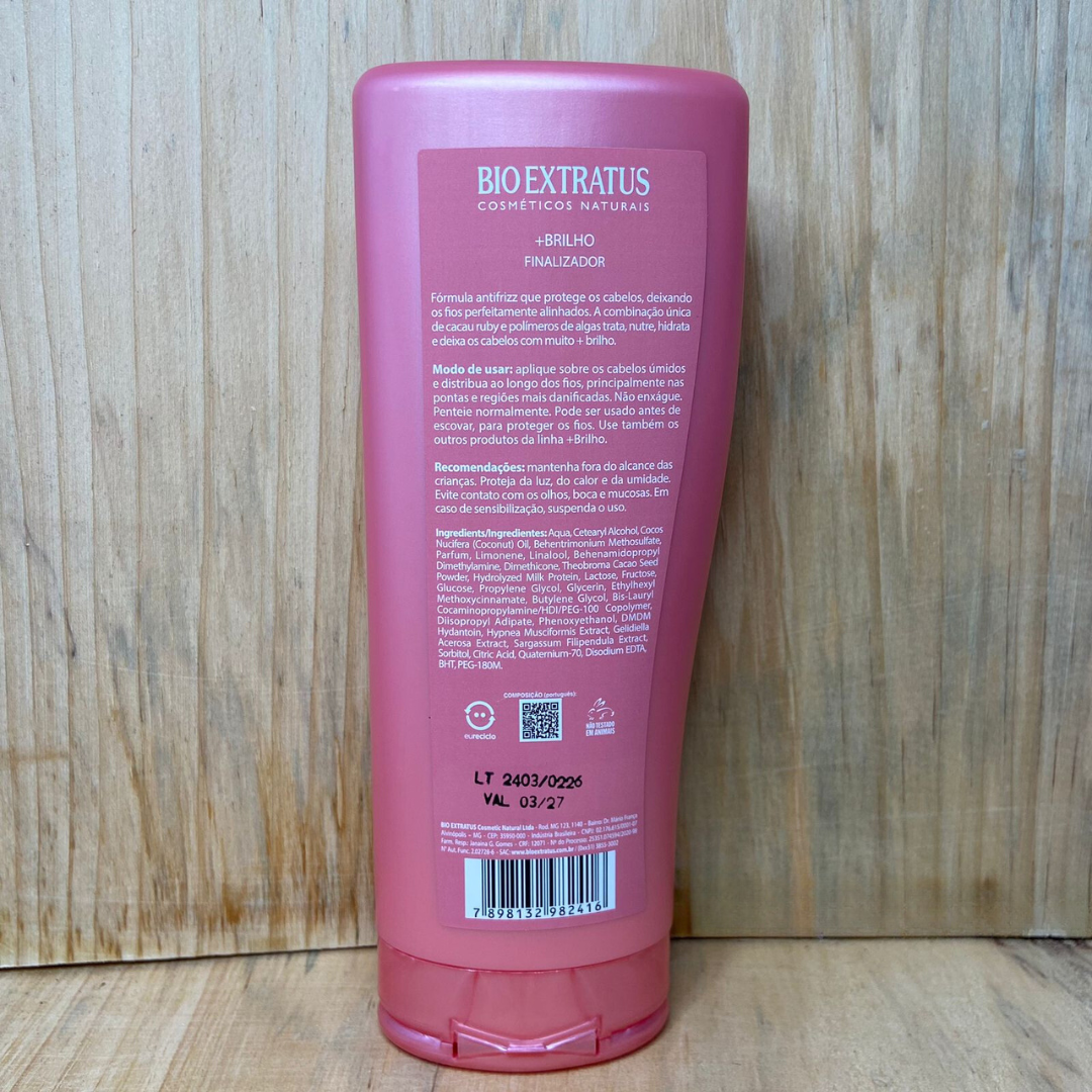 Finalizador +BRILHO BIO EXTRATUS 200g