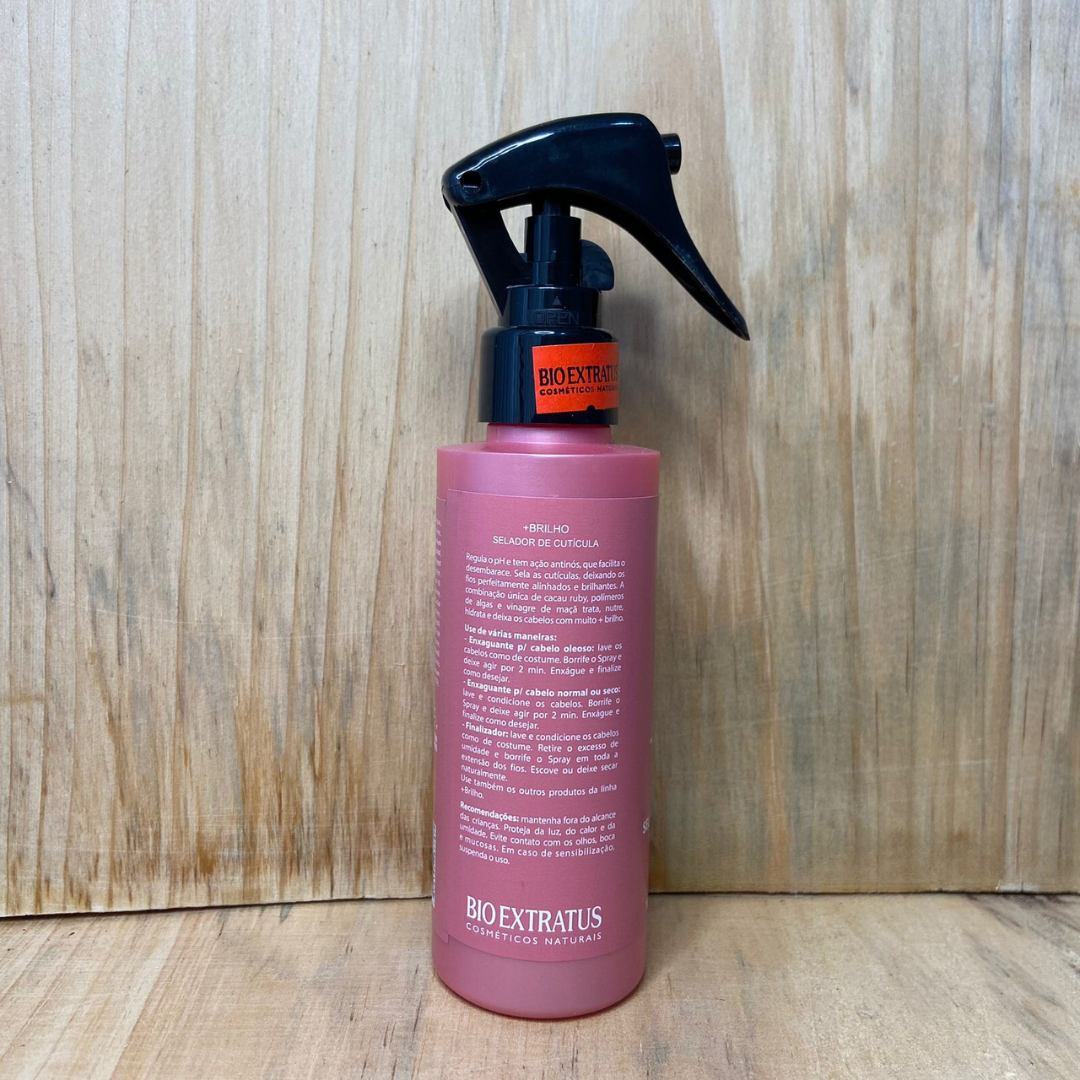 Spray selador de cutícula +BRILHO BIO EXTRATUS 100ml