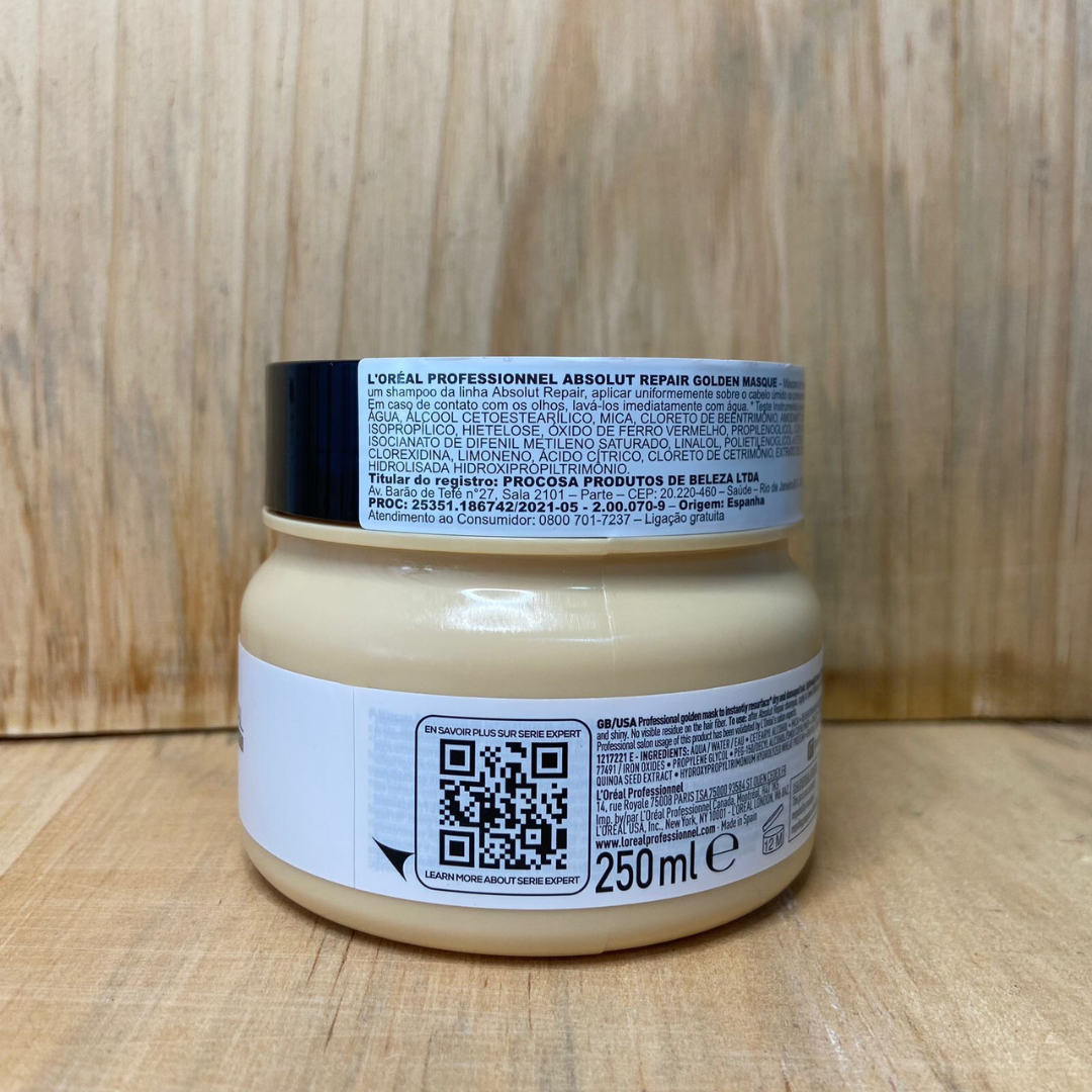 Máscara ABSOLUT REPAIR GOLDEN SERIE EXPERT L'ORÉAL PROFESSIONNEL 250g