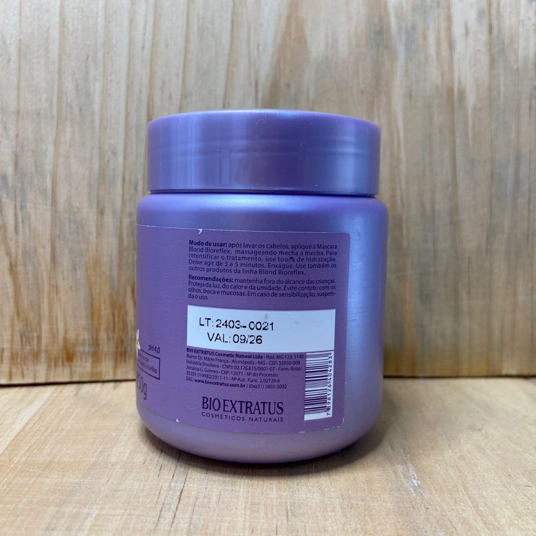 Máscara BLOND BIOREFLEX BIO EXTRATUS 250g
